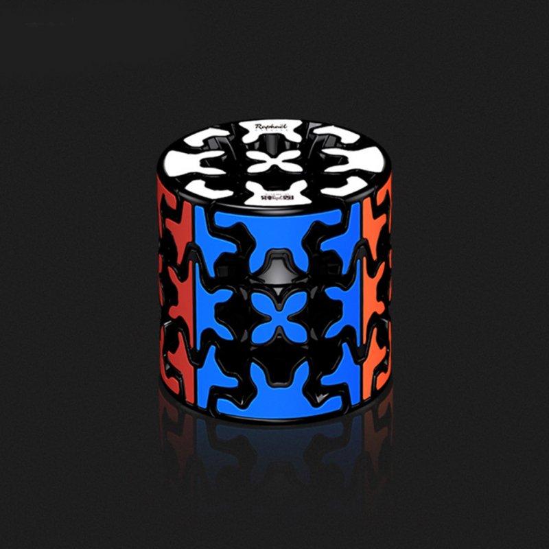 Qiyi Magic Cube Gear Cube 3x3 Gear Ball Shaped Smooth Cube Professional Game Toys Cylindrical gear
