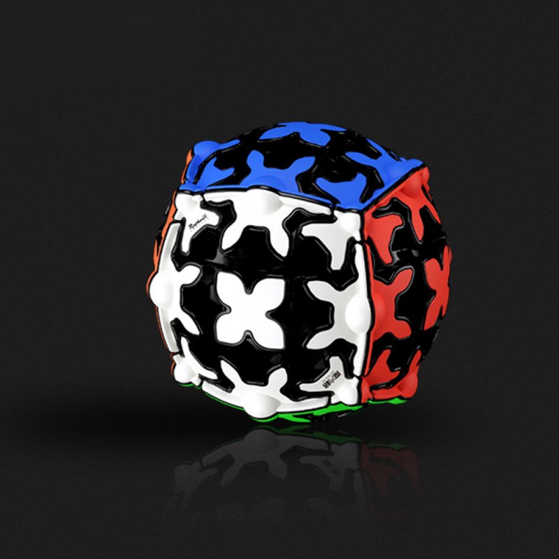 Qiyi Magic Cube Gear Cube 3x3 Gear Ball Shaped Smooth Cube Professional Game Toys Spherical gear
