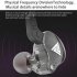 Qkz Ak6 Copper Driver Hi fi Sports Headphones 3 5mm In ear Earphone For Running With Microphone Music Earbuds yellow