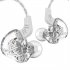Qkz Ak6 Copper Driver Hi fi Sports Headphones 3 5mm In ear Earphone For Running With Microphone Music Earbuds green