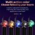 Qkz Ak6 Copper Driver Hi fi Sports Headphones 3 5mm In ear Earphone For Running With Microphone Music Earbuds Purple
