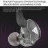 Qkz Ak6 Copper Driver Hi fi Sports Headphones 3 5mm In ear Earphone For Running With Microphone Music Earbuds White
