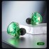 Qkz Ak6 Pro Wired Headset Hifi Subwoofer In ear Earphone 3 5mm Music Earbuds For Mobile Phone Computer Black with Mic Version
