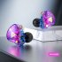 Qkz Ak6 Pro Wired Headset Hifi Subwoofer In ear Earphone 3 5mm Music Earbuds For Mobile Phone Computer White with Mic