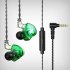 Qkz Ak6 Pro Wired Headset Hifi Subwoofer In ear Earphone 3 5mm Music Earbuds For Mobile Phone Computer White with Mic