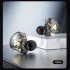 Qkz Ak6 Pro Wired Headset Hifi Subwoofer In ear Earphone 3 5mm Music Earbuds For Mobile Phone Computer White with Mic
