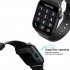 Qs08pro Smart Watch Men 1 83 Inch Touch Screen 300mah Healthy Monitor Ip67 Waterproof Sports Smartwatch Gold