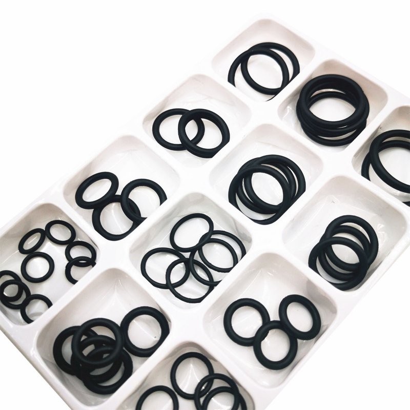 50 pcs Nitrile Rubber O-rings Sealing Washers with Box Repair