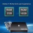 Quad core Mali 450 GPU A95X PRO TV BOX 2G 16GB black European regulations 2G 16GB