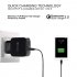 Quick Charge QC 3 0 USB Wall Charger PowerPort  1 for iPhone Samsung Galaxy S8 S7 Edge  LG G5  HTC 10 And More  White EU Plug