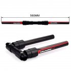 Quick Release Electric Push Bike Foldable Mountain Bike Handlebar G-system Accessories Red 25.4/31.8x560MM long