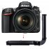 Quick Release L Plate Vertical Bracket Grip For Nikon D750 D7500 black