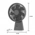 Quiet Desk Fan  3600mAh Portable Table Fan  LED Battery Level Display Desk Fan With Night Light  5 Speeds Strong Air And 90   Adjustable Tilt Fan White