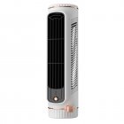Quiet Desktop Tower Fans Portable Bladeless USB Rechargeable Desk Fan Air Conditioner For Summer Cooling White