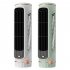 Quiet Desktop Tower Fans Portable Bladeless USB Rechargeable Desk Fan Air Conditioner For Summer Cooling green
