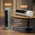 Quiet Desktop Tower Fans Portable Bladeless USB Rechargeable Desk Fan Air Conditioner For Summer Cooling green