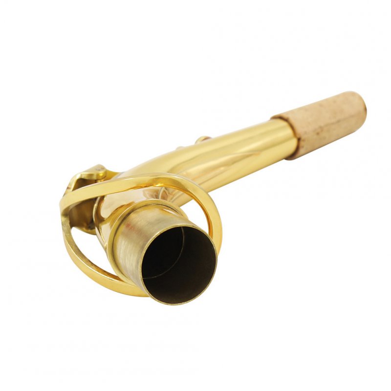 Gold Color Brass Alto Voice Saxophone Elbow Bend Neck for Saxophone Accessories Gold_Alto Saxophone