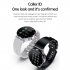 Qw33 Smart Watch Men Women Heart Rate Blood Pressure Monitoring Bluetooth Smartwatch for Android iOS Silver