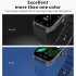 Qx5 Smart Watch 1 96 Inch Fitness Smart Watch Heart Rate Blood Oxygen Sleep Monitor Black with Black Silicone