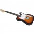 R 160 Series Handmade Electric Guitar With Connection Cable Wrenches Musical Instrument For Beginners blue