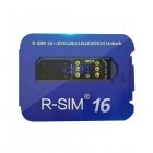 R-sim16 Upgrade Universal Unlocking Card Stickers Turns Locked Into Unlocked Compatible For Iphone12 Series 5g Network For Ios14 System blue