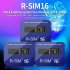 R sim16 Upgrade Universal Unlocking Card Stickers Turns Locked Into Unlocked Compatible For Iphone12 Series 5g Network For Ios14 System blue