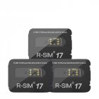 R-sim17 Universal Unlocking  Card  Stickers Special Unlock Card For Ios15 5g Network Let Lock Become No Lock Compatible For Iphone13 black