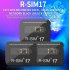 R sim17 Universal Unlocking  Card  Stickers Special Unlock Card For Ios15 5g Network Let Lock Become No Lock Compatible For Iphone13 black