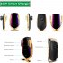 R1 Automatic Clamping 10W Car Wireless Charger for iPhone Xs Huawei LG Infrared Induction Qi Wireless Charger Car Phone Holder Silver