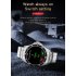 R1 Business Smart Watch 1 32 Large Screen 316 Stainless Steel Strap Waterproof Heart Rate Monitoring Smartwatch colorful