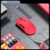 R1 Gaming Mouse Desktop Mouse with Adjustable DPI Wireless Wired Connection Modes Lightweight Gaming Mouse White