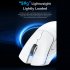 R1 Gaming Mouse Desktop Mouse with Adjustable DPI Wireless Wired Connection Modes Lightweight Gaming Mouse White