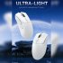 R1 Gaming Mouse Desktop Mouse with Adjustable DPI Wireless Wired Connection Modes Lightweight Gaming Mouse White
