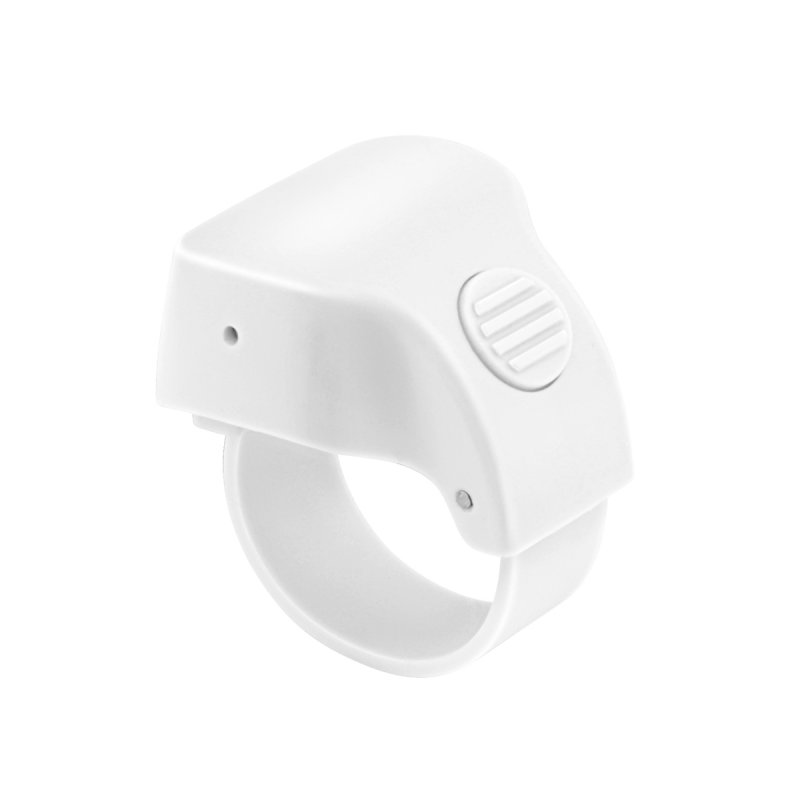 R10 Bluetooth Control Ring Selfie Lithium Battery Rechargeable Free-hands Ring white
