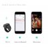 R10 Bluetooth Control Ring Selfie Lithium Battery Rechargeable Free hands Ring white