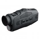 R11 1080p Monocular Infrared Night-visions Device 5X Digital Zoom 300m Full Dark Viewing Distance For Night Photography black