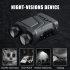 R12 5x Digital Zoom Infrared Night Vision Binocular Telescope 1080p 300m Night Vision Device For Outdoor Camping black