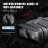 R12 5x Digital Zoom Infrared Night Vision Binocular Telescope 1080p 300m Night Vision Device For Outdoor Camping black