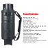 R17 5x Monocular Infrared Night Vision Device Photo Video Playback 3 Modes Digital Zoom Telescope for Day Night Black