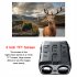 R19 1080P Digital Infrared Night Vision Device Ultralight Monocular Infrared Telescope for Outdoor Camping R19 Black