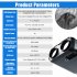 R19 1080P Digital Infrared Night Vision Device Ultralight Monocular Infrared Telescope for Outdoor Camping R19 Black