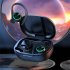 R201 Bluetooth Headset Digital Display Stereo Hifi Music Earphone Ear hook Business Sports Headphones color
