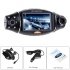 R310 Dual Lens Car DVR with GPS scanning  and positioning ensures you can record whats going on and know exactly where it happened