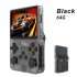 R36S Retro Handheld Game Console 3 5 Inch IPS Screen 3500mAh Rechargeable Battery Video Games System Black 64GB