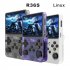 R36S Retro Handheld Game Console 3 5 Inch IPS Screen 3500mAh Rechargeable Battery Video Games System Black 128GB