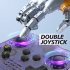 R36S Retro Handheld Game Console 3 5 Inch IPS Screen 3500mAh Rechargeable Battery Video Games System Purple 128GB