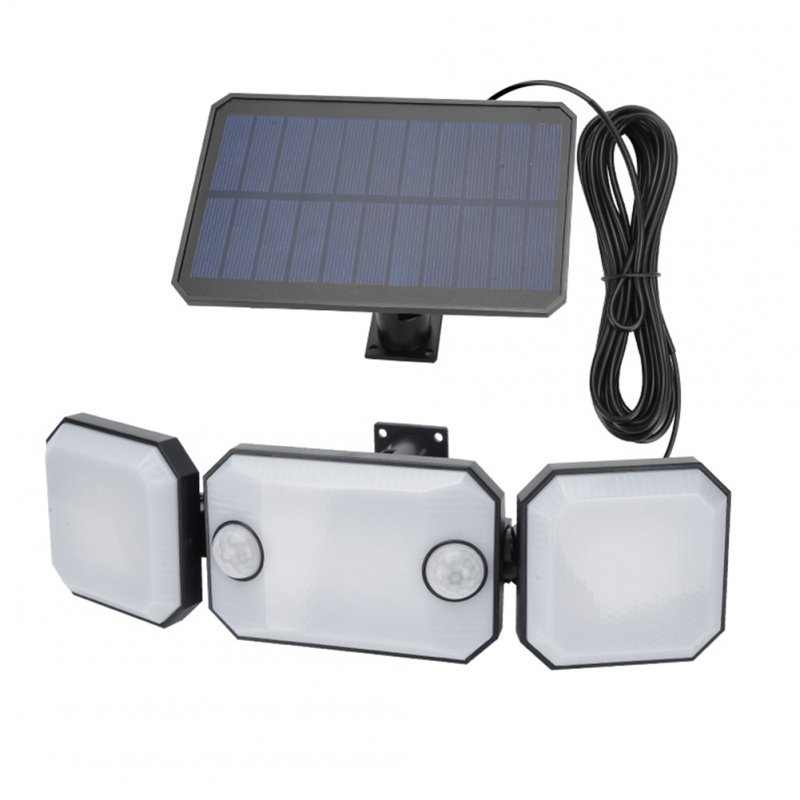 LED Outdoor Solar Light IP44 Waterproof 3-5 m Infrared Sensor Wall Lamp For Garden Decoration Front Door Yard Garage Deck 