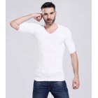 RAIFU International Tv Men Body Shaping Clothes Sports Short Sleeve T-shirt
