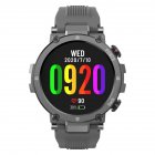 RAPTOR Men Outdoor Sports Smartwatch Hd Screen Ip68 Waterproof Bluetooth-compatible 4.0 Multifunctional Smart Watches silver grey
