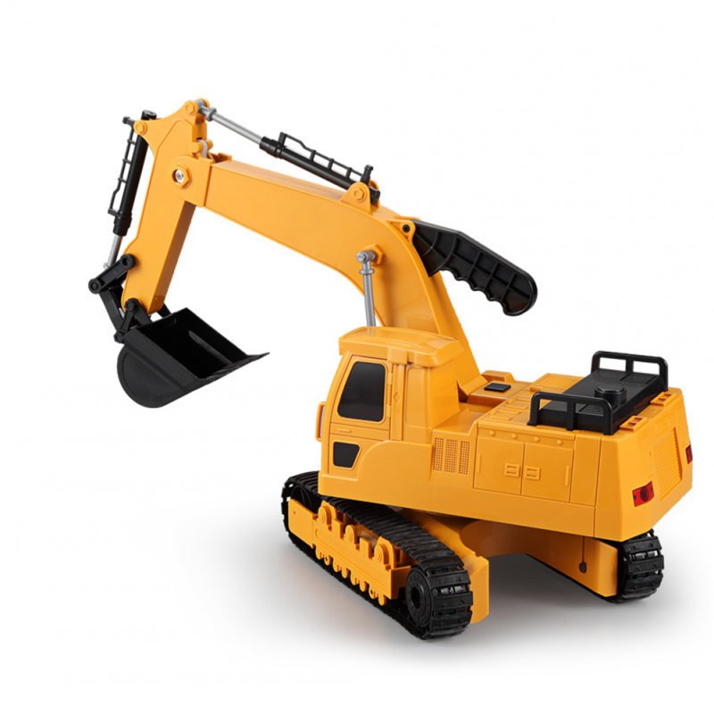 Large Children Car Inertial Excavator Toy Construction Vehicle Set Boy Car Hook Machine Excavator Perfect Kids Birthday Gift 
